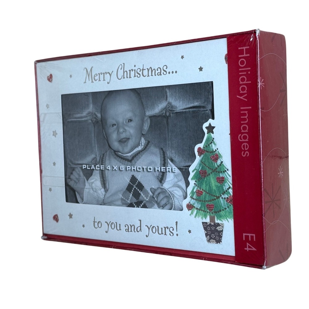 16 Holiday‎ Images Christmas Photo Cards&Envelopes Red Merry Christmas Baby Tree